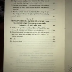 Phát huy vai trò của mặt trận tổ quốc Việt Nam đối với xây dựng khối đại đoàn kết 754081