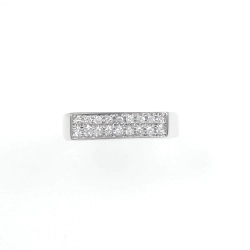 Nhẫn kim cương K18WG 0.18CT 671832