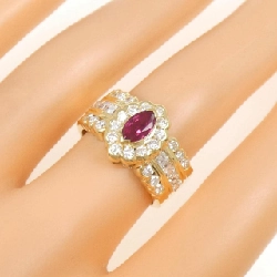 Nhẫn Ruby K18YG 0.54CT - Hàng hiệu Chính hãng 849987