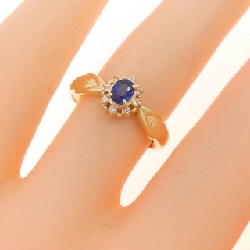 Nhẫn Sapphire K18YG 0.28CT - Hàng hiệu Chính hãng 852005