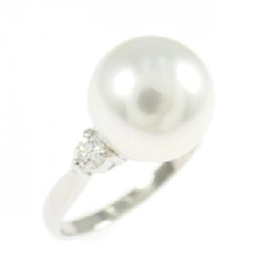 Nhẫn ngọc trai trắng PT900 10.3mm