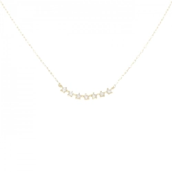 Dây chuyền kim cương K18YG 0.08CT - Hàng hiệu Chính hãng