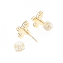 Bông tai kim cương K18YG hình bướm 0.02CT - Hàng hiệu chính hãng 870352