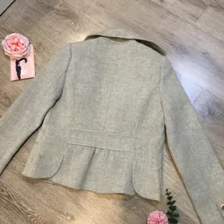 [Siêu Phẩm Hàn] Áo khoác vest vintage dạ ép hand made Soloist dạ miếng xịn cao cấp 701526