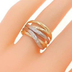 Nhẫn kim cương K18YG/PT 0.03CT - Hàng hiệu Chính hãng 855677