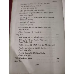 Họ hồ Việt Nam LỊCH SỬ - CHÍNH TRỊ - TRIẾT HỌC ANTQ0810 577969