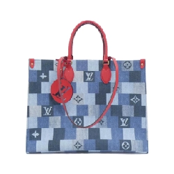 Túi xách Louis Vuitton Denim Monogram OnTheGo GM M44992 - Hàng hiệu Chính hãng