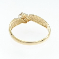 Nhẫn kim cương hoa K18YG 0.08CT - Hàng hiệu Authentic 849439