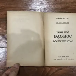 Tinh hoa Đạo học Đông phương  (7) 1043526