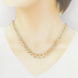 K18YG Dây chuyền kim cương 10.0CT - Hàng hiệu Chính hãng 863177