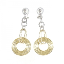 K18YG/K14WG Bông tai - Hàng hiệu Chính hãng