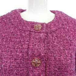 Jacket không cổ CHANEL P74768V66364 631748