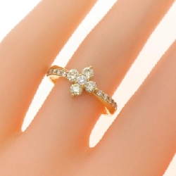 【Sản phẩm mới】Nhẫn kim cương K18YG 0.50CT 672432