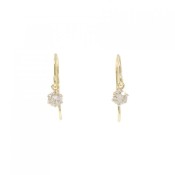 K18YG Bông tai kim cương 0.15CT - Hàng hiệu Chính hãng