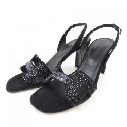 Giày sandal HERMES Éternité với chi tiết đá rhinestone 222131Z 657985