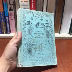 [Bản Photo] - II Sách Số: Diễn Cầm Tam Thế Diễn Nghĩa - Dương Công Hầu - 1952 789377