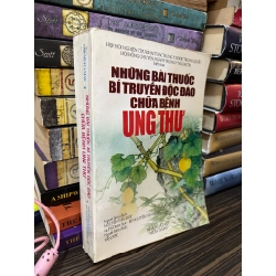 Những bài thuốc bí truyền độc đáo chữa bệnh ung thư 360307