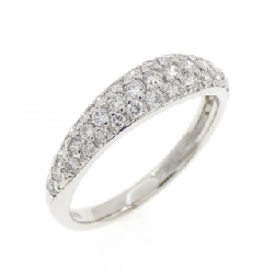 Nhẫn kim cương Pave PT900 0.90CT - Hàng hiệu Chính hãng