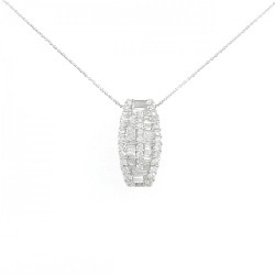 K18WG Dây chuyền kim cương 1.00CT - Hàng hiệu Chính hãng