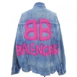 BALENCIAGA 678354 TCW03 UNISEX Áo khoác denim - Hàng hiệu Chính hãng 890282
