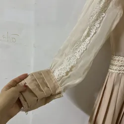 Váy phối ren hàng thiết kế 971023