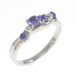Nhẫn Tanzanite 4゜C - Hàng hiệu Authentic