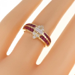 Nhẫn Ruby 18KYG 1.01CT 671009