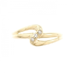 Nhẫn kim cương K18YG 0.03CT 668296