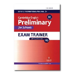 Sách Tiếng Anh - B1 Preliminary For Schools Exam Trainer + Audio - Mới