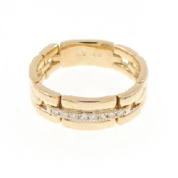 Nhẫn kim cương K18YG 0.10CT