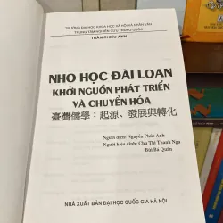 NHO HỌC ĐÀI LOAN, KHỞI NGUỒN PHÁT TRIỂN VÀ CHUYỂN HÓA 938202