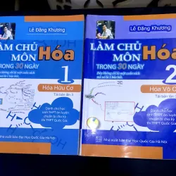 Sách: Làm chủ môn hoá Hữu cơ và Vô cơ