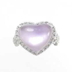 Nhẫn đá màu hình trái tim K18WG - Hàng hiệu Authentic 847258