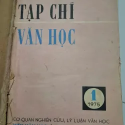 Tạp chí Văn học (Các số 1, 2, 3, 4, 5, 6 năm 1975) - Viện Văn học