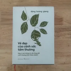 Vẻ đẹp của cảnh sắc tầm thường - cũ ( bìa cứng)- Đặng Hoàng Giang