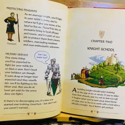 [Sách tiếng Anh 2hand] Like new 90% The Usborne Official Knight’s Handbook 592588