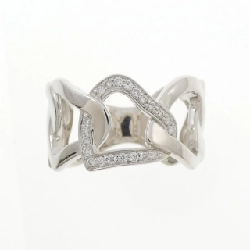 Nhẫn kim cương K18WG 668435