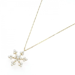 K18YG Tuyết Flake Kim Cương Dây Chuyền 1.50CT - Hàng hiệu Chính hãng 860371
