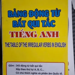 động từ bất quy tắc