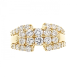 Nhẫn kim cương K18YG 1.25CT 667519