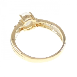 Nhẫn đá mặt trăng K18YG/PT900 669477