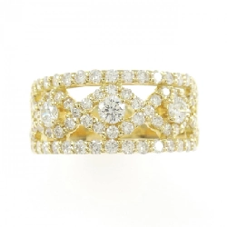 Nhẫn kim cương K18YG 1.25CT - Hàng hiệu Authentic 851053