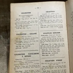 TỪ ĐIỂN DƯỢC PHẨM ĐẶC CHẾ - gần 400 trang - Bs Trương Kế An 907768