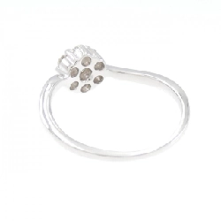 Nhẫn kim cương K18WG hoa 671106