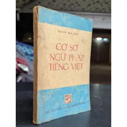 Cơ sở ngữ pháp tiếng việt - Nguyễn Kim Thản 713739