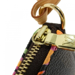 Túi xách Louis Vuitton Monogram Rose (Stephen Sprouse Pochette Accessoires M48615 - Túi phụ kiện hàng hiệu chính hãng 769011