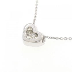 K18WG Dây chuyền kim cương hình trái tim 0.50CT - Hàng hiệu Chính hãng 867892