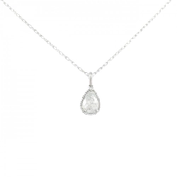 K18WG Dây chuyền kim cương 0.717CT - Hàng hiệu Chính hãng