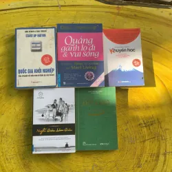 COMBO: QUẲNG GÁNH LO ĐI & VUI SỐNG, KHUYẾN HỌC, NGHĨ GIÀU L. GIÀU, Q.G.K. NGHIỆP, Đ.C.A.S