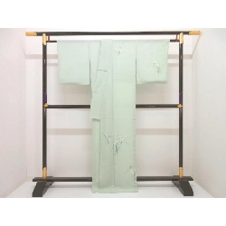 Áo kimono đơn lớp Komaro với họa tiết bạn bè và màu bạc - Hàng hiệu Authentic 883208